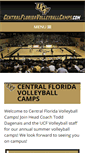 Mobile Screenshot of centralfloridavolleyballcamps.com